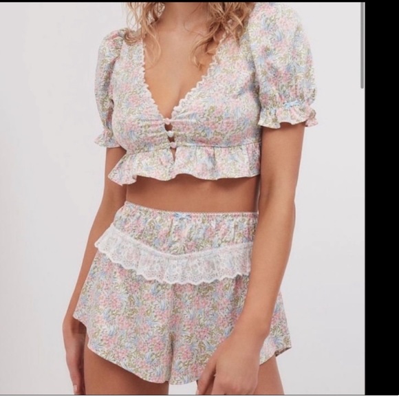 For Love And Lemons Tops - 2 piece set Farrah for love and lemons 🍋